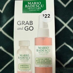 Mario Badescu Facial Spray & Drying Lotion Travel Duo - Pink and White